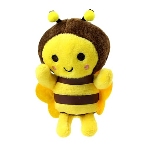 Pendentif Abeille en Peluche Douce SHINEOFI pour Sac à Dos des Enfants
