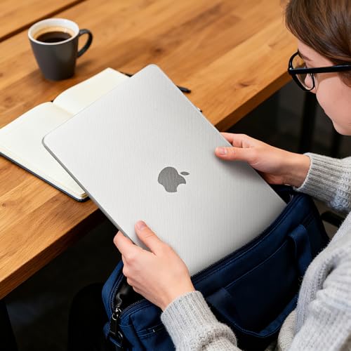 Image of EooCoo for MacBook Air 13 inch Case M5 /M4 /M3 /M2 2026-2022, Dots Clear | Secure Grip, Fit for Mac Air 13.6 inch, Hard Shell & Keyboard Cover & Screen Film & Type-C Included, A3449 /A3240 /A3113 /A2681