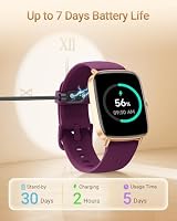Smartwatch Damen Herren mit Telefonfunktion, 1,85" Fitnessuhr Smart Watch, 100+ Sportmodi Fitness Tracker mit Herzfrequenz/SpO2/Schlaf Monitor Schrittzähler, IP68 Wasserdicht Sportuhr für iOS Android – Ansicht 8