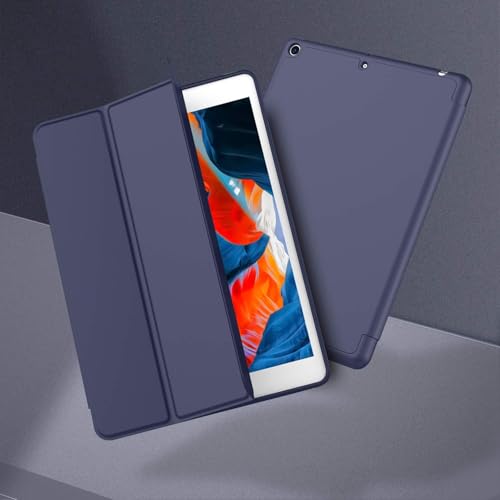 Image of Tablet Case Cover for Apple iPad A16 11 inch (11th Gen) 2025 [Auto Sleep /Wake Cover] [Pencil Holder] [Trifold Stand] - Blue