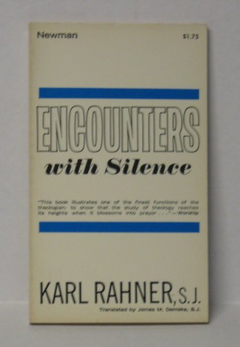 Encounters with Silence B0016PDUBY Book Cover