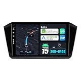 BXLIYER Android 15 IPS Autoradio Per VW Passat B8 Magotan (2016-2020) - 2G+64G - Senza fili CarPlay + Android Auto - GRATUITI Camera - DAB Volante WiFi Fast-Boot DSP Split-Screen - 10.1 Pollici 2 Din