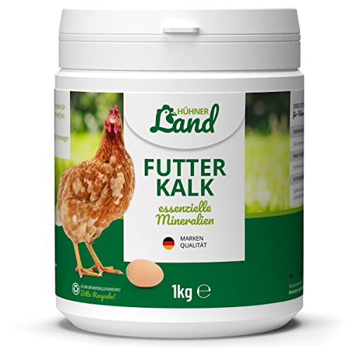 HÜHNER Land I Feed Citron Vert pour Poulets 500g - Minéraux Essentiels pour des os Solides et des coquilles d'œufs fermes, mélange Naturel pour l'alimentation des Poulets à Base d'algues calcaire