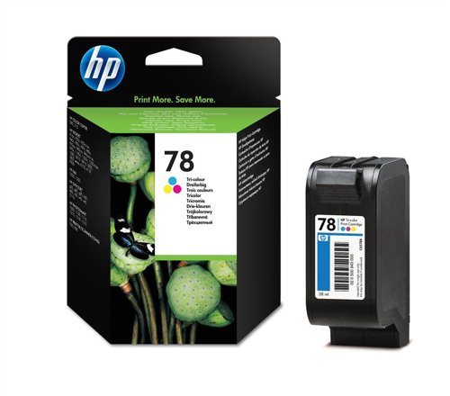 Hewlett Packard [HP] No. 78 Inkjet Cartridge Page Life 970pp Colour Ref C6578A
