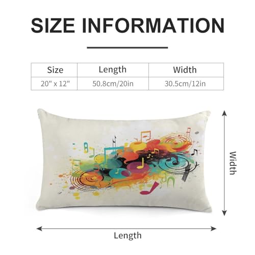 Funda de almohada lumbar de 12 x 20 pulgadas de felpa rectangular resistente a decoloración 3