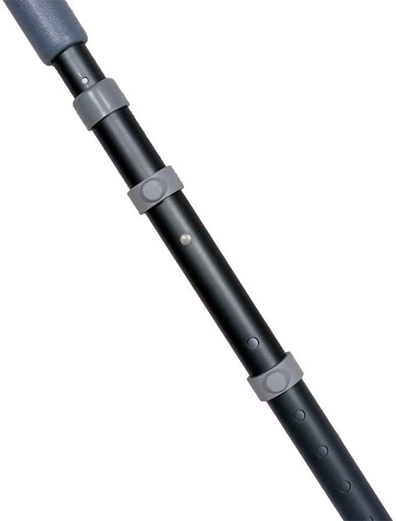 Muletas de antebrazo Bastón Ajustable Muleta Codo Bastón Plegable Bastón retráctil Codo Ajustable en Altura, Adecuado para muletas rehabilitadas y viajeros Muleta de Brazo Liviana
