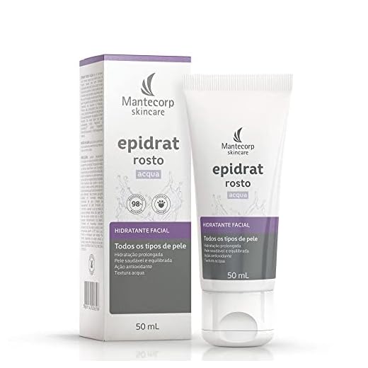 Mantecorp Skincare Hidratante Facial Epidrat Acqua, Cor: NULL, Tamanho: 50 ml (Pacote de 1)