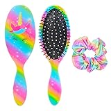 Girls Hair Brush, Kids Detangle Hair Brush for Curly Hair, Wet/Dry Hair Brush for Women, Pain Free H