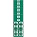 Brady 7242-3C, 93356 Self-Sticking Vinyl Pipe Marker, (Pack of 50 Cards)
