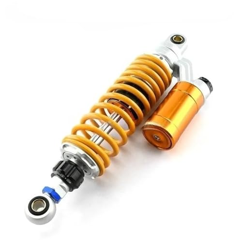 Hinterbau Federbein Motorrad, 320mm Motorrad Suspension Frühling Hinten Air Stoßdämpfer Passend für BWS 125 Dirt Bike Gokart Quad ATV(320mm round yellow)