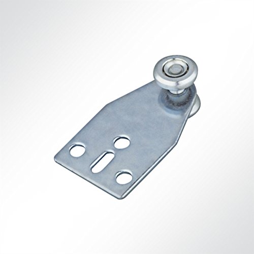 Preisvergleich Produktbild LYSEL Laufrolle Führungsrollen Laufwagen Rollenlaufwerk verzinkt mit Kugellager für Laufschiene 25x19mm Schiebetor (1 Stück)