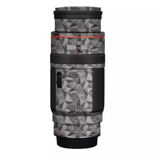 EF 100-300 5.6 �J���������Y�X�L�� ���h�~ �X�e�b�J�[ Canon EF 100-300mm F5.6 L �R�[�g�p �r�j�[�� �ی�t�B���� �f�J�[��(�O�p�`�^��)