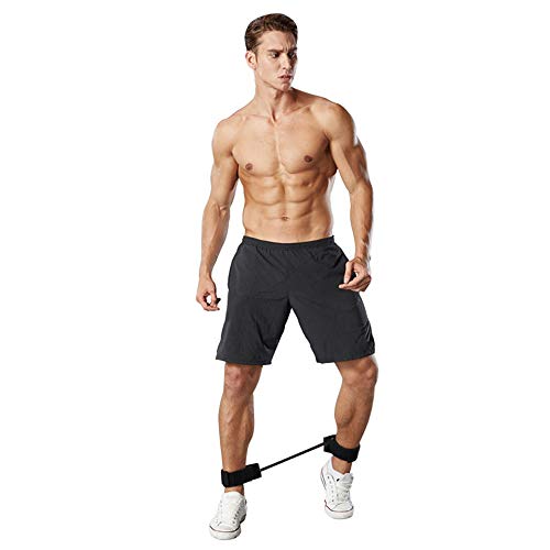 por exemplo, corda de treinamento, Andoer Cinto de resistência de treinamento de passo de mola de fo