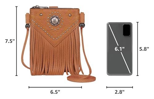 Image of Montana West Small Crossbody Bags for Women Western Cell Phone Purse