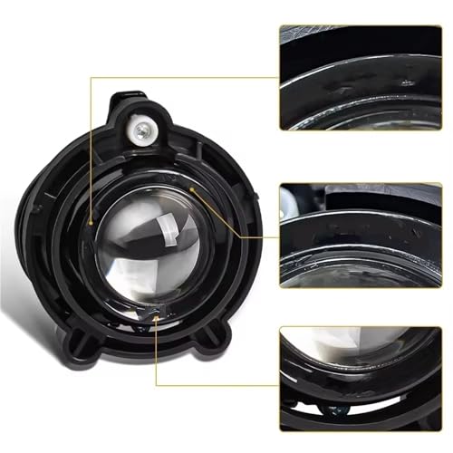 Ensemble antibrouillard pour Cadillac CTS 2011-2015 avec lentille de phare