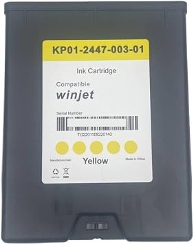 Compatible with Memjet Winjet 168PE Inkjet Printer Models Aftermarket Replacement Ink CartridgeYellow