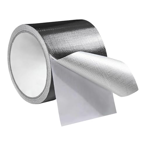 Heavy Duty Repair Tape Waterproof - 8cm x 8m Waterproof & UV Proof - for TTent Awning Leak Seal Butyl Adhesive Strip – Outdoor Gear Fix Tape for Tents Tarps RV Covers (Black)