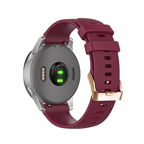 Bracelet silicone 20 mm Garmin Venu 2 Plus Forerunner 645 245