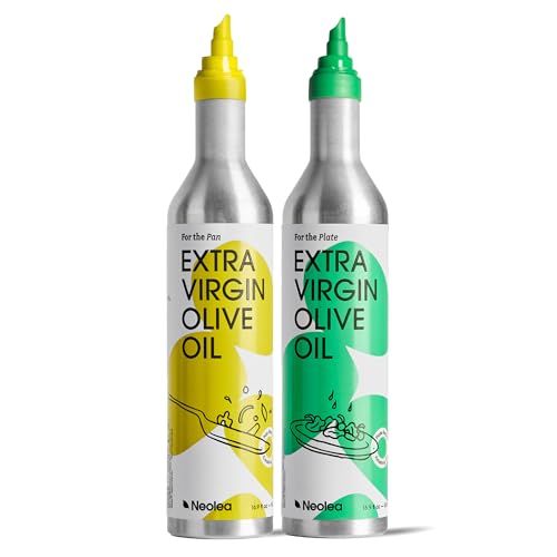 Neolea Pan & Plate Aceite de Oliva Extra Virgen 2-Pack