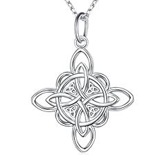 Silver (Rhodium Plated) - Witches Knot