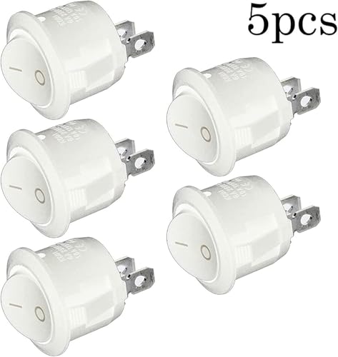 Interrupteur à bascule 12V rond pour réparer les circuits de commande On Off camion et RV