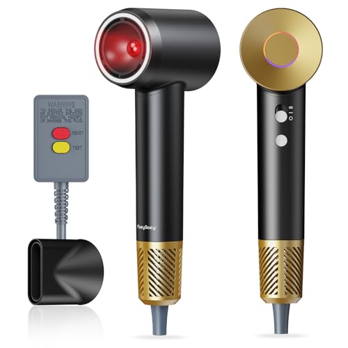 MaeySaey Professional High Speed Ionic Hair Dryer, 500 Million Negative Ions, Ultra-Fast Drying, Low...