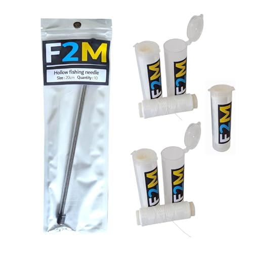 Pack surfcasting avec fil à ligaturer Ø0.15 aiguilles à vers creuses et dérouleurs
