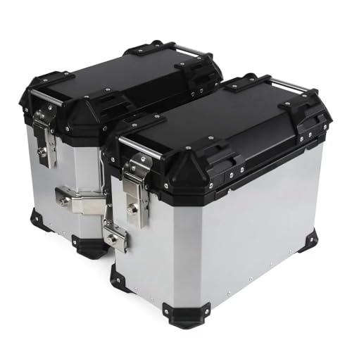 ���A�ו����b�N 28L ���j�o�[�T�� �I�[�g�o�C ���A�g�b�v�{�b�N�X �T�C�h���Q�b�W�P�[�X �p�����g�X�g���[�W �g�����N���b�N ���s�p�c�[���{�b�N�X �A���~�j�E������ ���A���Q�b�W���b�N(28L Silver (1 pair))