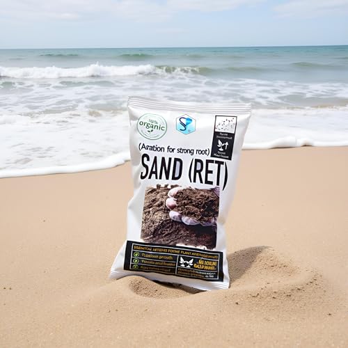 Image of Sand (Ret) for Home Gardening | Potting Mix | Aeration and Drainage for Plant Roots (1.9 Kg)