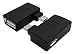 CERRXIAN Lemeng 90 Degree (Left+Right) Angled Micro USB 2.0 OTG Host Adapter with USB Power (2 Pack)