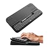 Vaydeer Reposamuñecas con Soporte para Teclado, Almohadilla de Soporte para Muñeca de Computadora, Soporte Elevador Ergonómico para Teclado con Bandeja de Elevación y Almohadilla para Muñeca, Cojín de