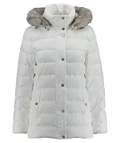 Tommy Hilfiger New Tyra Down Jkt Giacca, Bianco