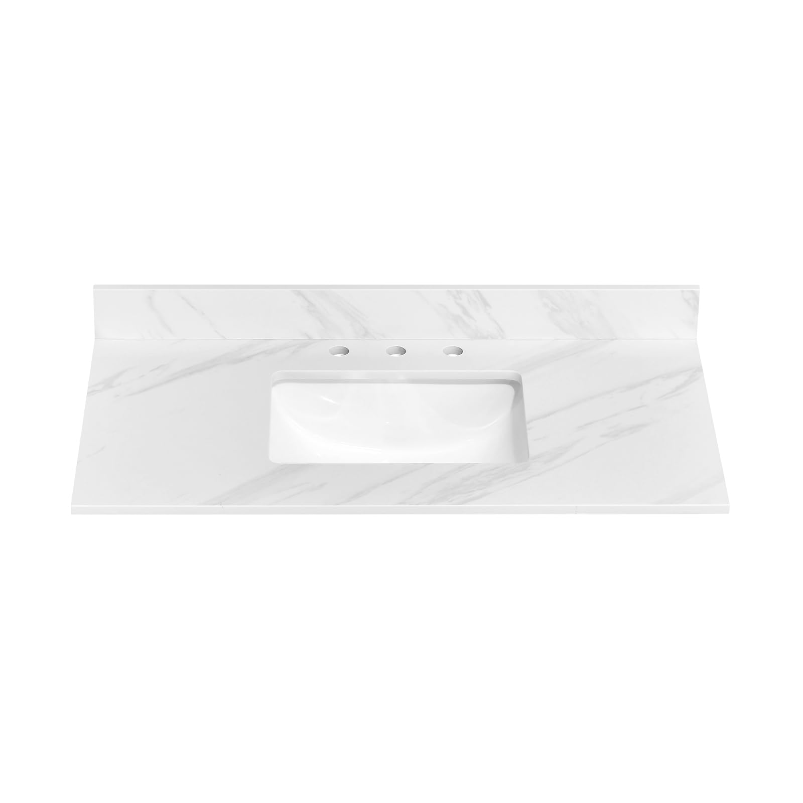 EQLOO 42 inch engineered stone vanity top