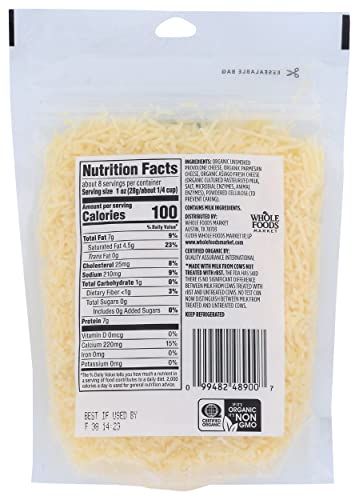 365 By Whole Foods Market, Blend Italian Shred Organic, 8 Ounce #TOP1