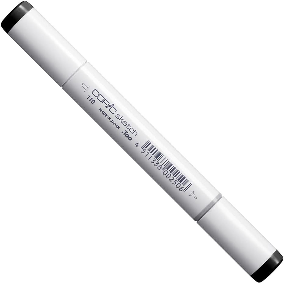 Copic Sketch Marker, Oval Shaped Barrel, Medium Broad and