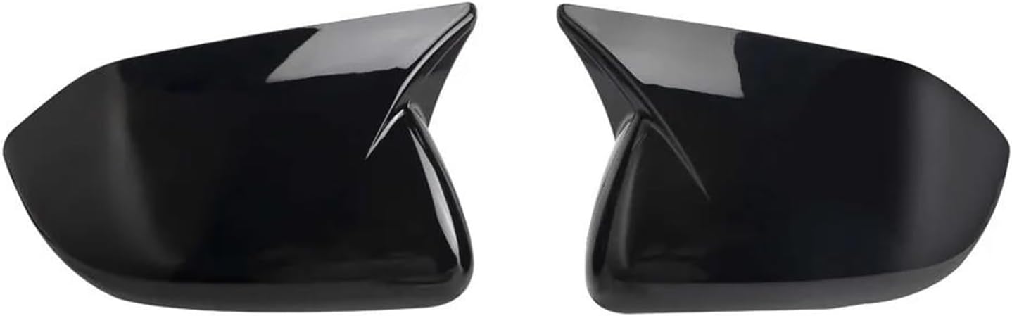 Rear View Mirror Shell Housing for Explorer 2020-2024 Exterior Door Rear View Case Trim Wing Mirror Caps (Gloss Black)