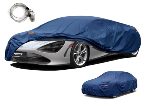 Image of Kaugung Heavy Duty Car Cover Custom Fit Mclaren 570GT (2017-2025), Waterproof All Weather Resistant Outdoor Sun Rain Dust Snow Protection with Anti-Theft Lock. (USA Warehouse, Within 3-7 Days)