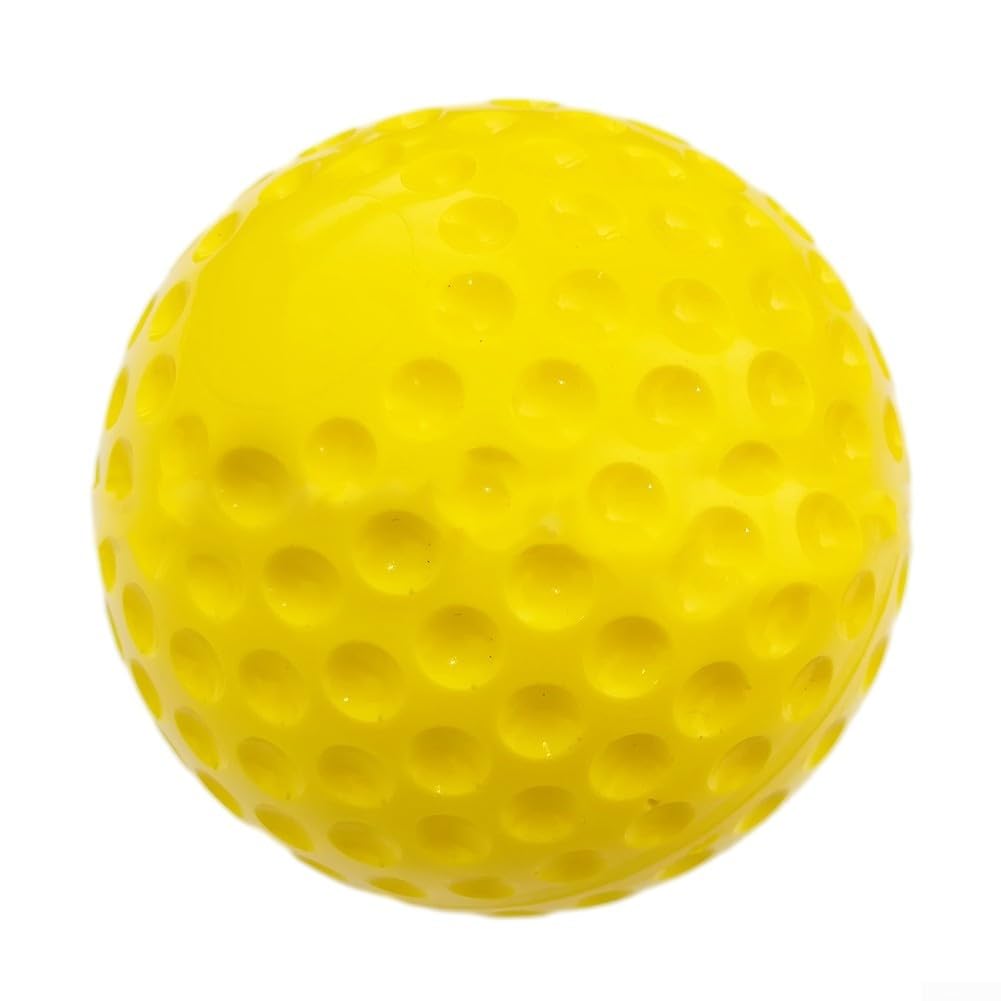 Pelotas de práctica con hoyuelos, béisbol y sóftbol para lanzar, máquina de lanzamiento, pelotas de béisbol para coordinación, golpeo, práctica de campo