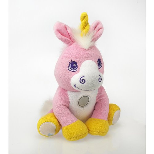Flashlight Friends Cuddly Unicorn Kid's Huggable Flashlight/ Nightlight Stuffed Animal with Auto Shut-Off & LED Safe Light (As Seen On TV)