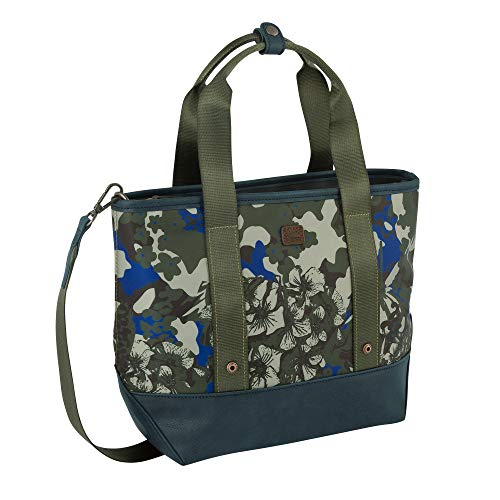 camelactive bags_Womenwear Hailey Damen Tragetasche S, mixed khaki, 32x12.5x23.5 Cover