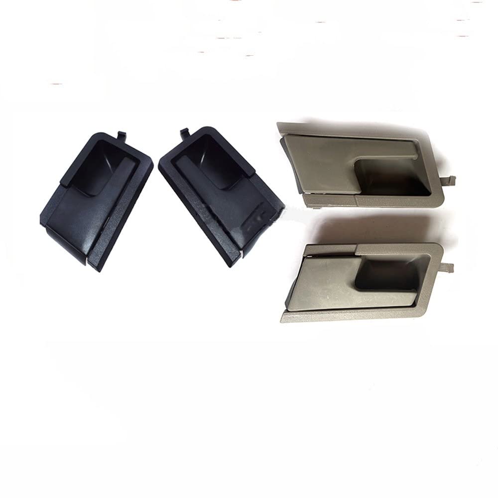 Maniglia interna portiera dell’auto Grigio Interno All'interno Interno Maniglia Della Porta Anteriore Sinistra + Destra Per VW Transporter Caravelle T4 EuroVan 701837020A Maniglia Portiera dell'Auto (