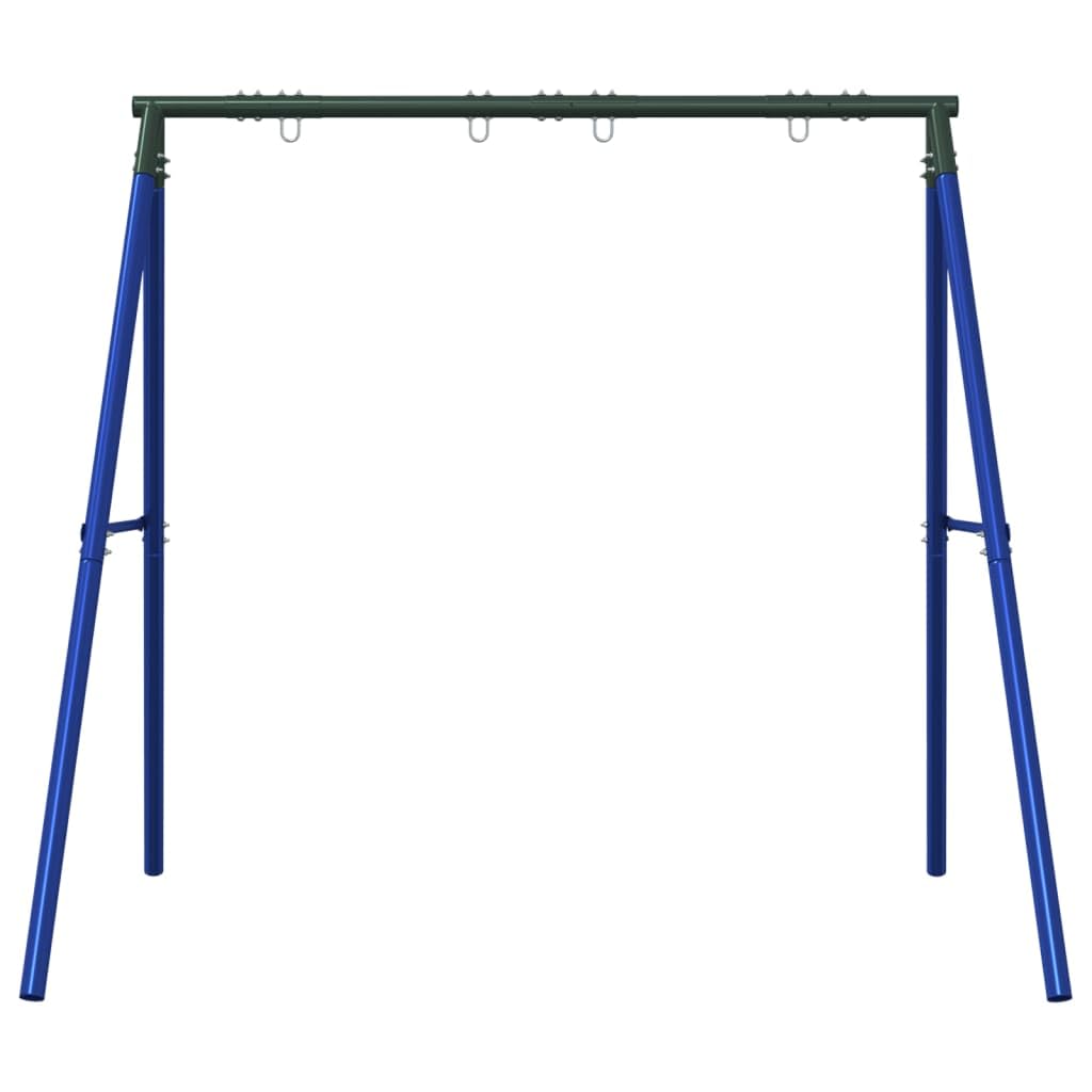 vidaXL Telaio per Altalena da Esterno L 206 x A 185 cm, struttura altalena da giardino, supporto altalena ad A, struttura altalena in metallo per carichi pesanti