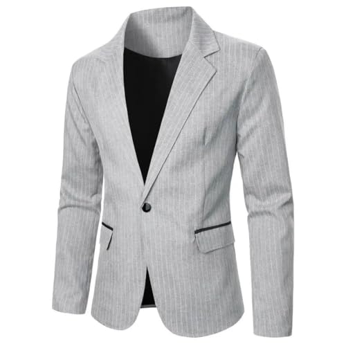 Men Casual Wedding Dinner Blazer Slim Business Suit Jacket for Banquet Stage Street2
