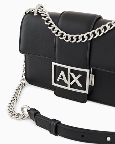 Armani Exchange A｜X Women's Jodie Crossbody Bag, Black, ONE SIZE3