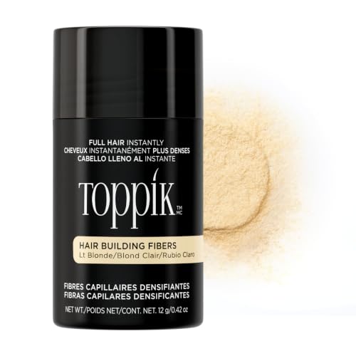 Image of Toppik Hair Building Fibers, Fill In Fine or Thinning Hair Instantly Thicker, Fuller Looking Hair 9 Shades,4 size options