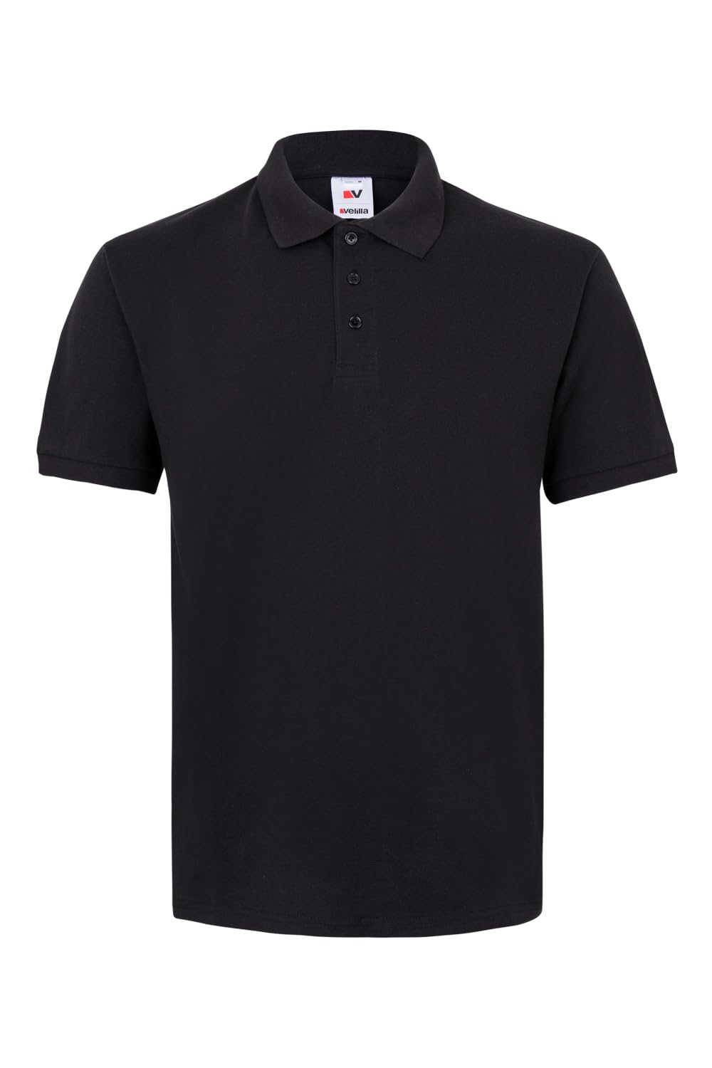 Polo manches courtes Velilla 105502 noir L idéal pour le travail