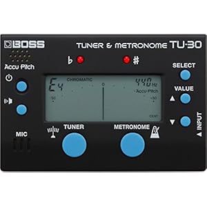 BOSS TU-30 stemapparaat en metronoom (TU30)
