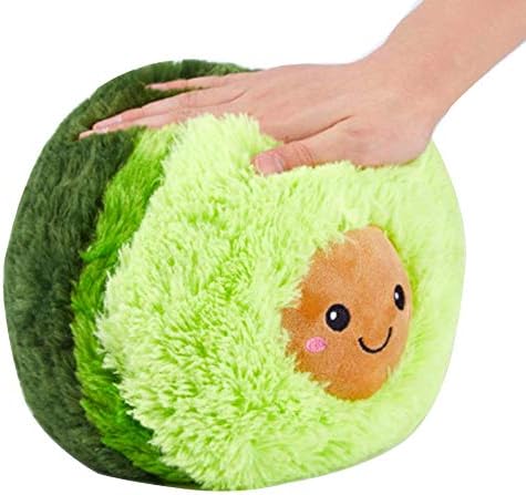 Awtlife Cute Stuffed Plush Avocado Toy Mini Comfort Plush Pillow Doll Cushion for Chrismas Birthday Gift Bedroom Living Room 30CM