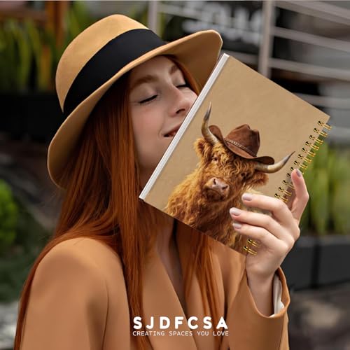 Carnet vache des Highlands pour ne plus oublier vos notes de bureau - 3