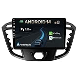 【Android 14-2GB RAM + 32GB ROM】Octa Core-supporta il controllo del volante-Schermo IPS multi-touch da 9 pollici e design Smart UI, coerenti sotto angoli di visione diversi fino a 178°